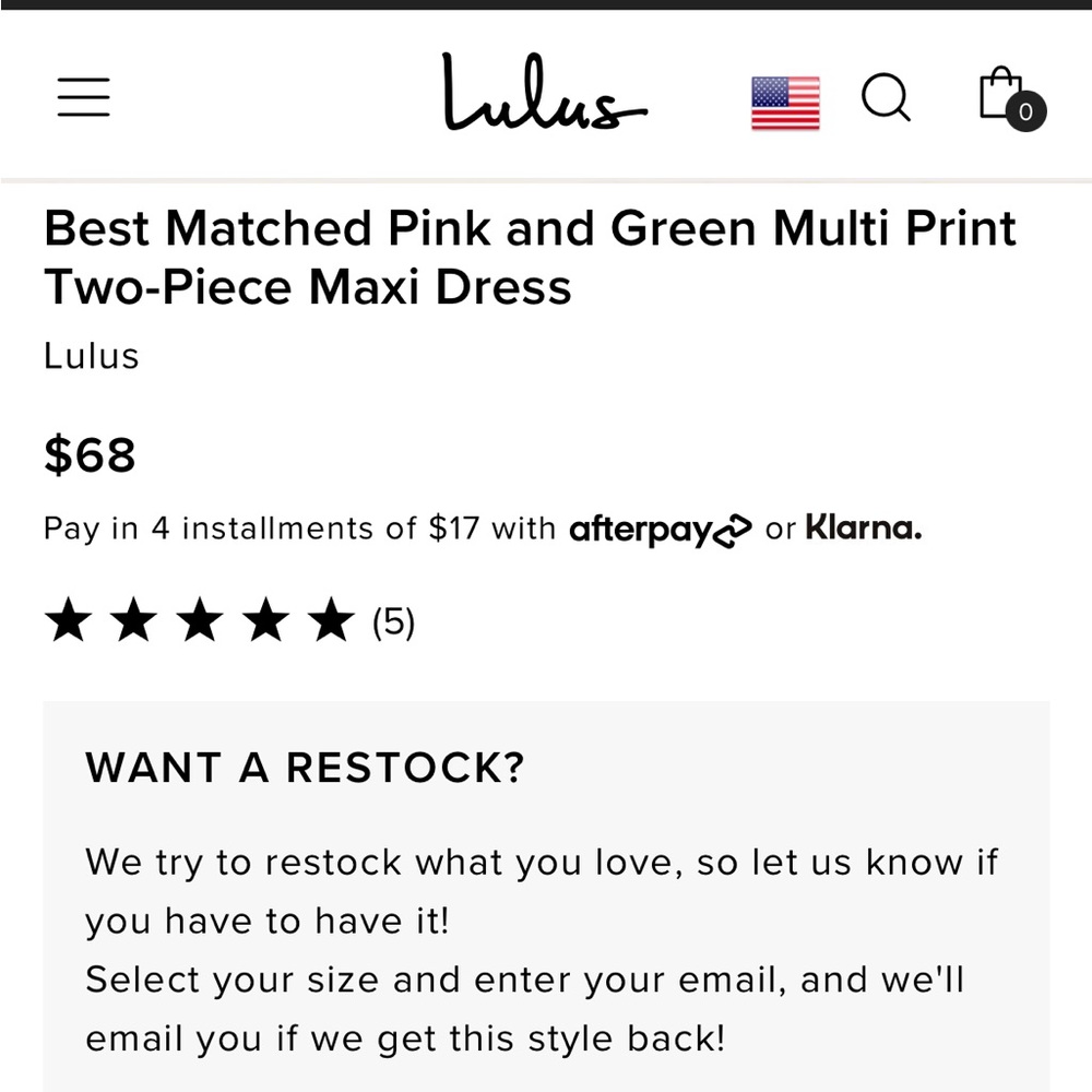 Lulu’s Best Matched Pink & Green Two-Piece Maxi Dress - Picture 4 of 14